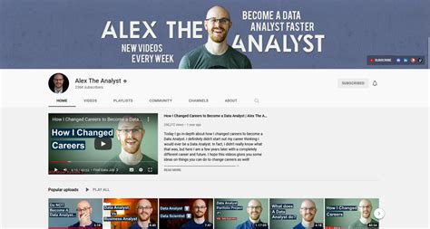 Top YouTube Channels Every Data Analyst Should Follow